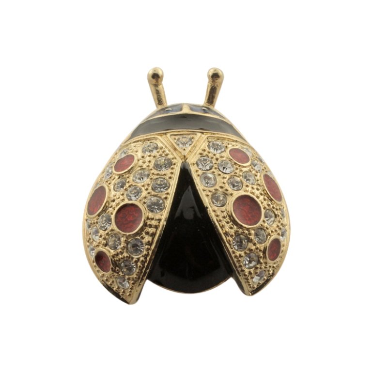 Vintage Signed Bug Pin Brooch (1 of 2)