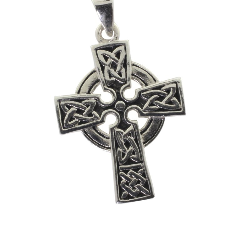 Sterling Celtic Cross Pendant (1 of 2)