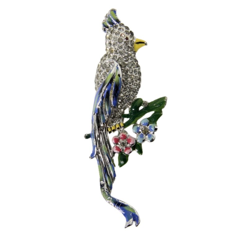 Vintage Bird Brooch Clip (1 of 2)