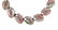Lisner Lucite Floral Bracelet & Necklace
