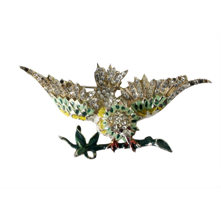 Vintage Silver Reja Bird Brooch (1 of 2)