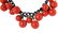 Vintage Plastic Cherry Dangle Necklace & Earrings - 3