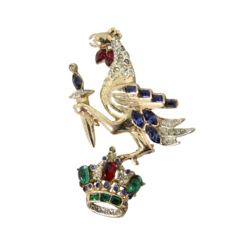 Vintage Coro Craft Sterling Brooch (1 of 3)