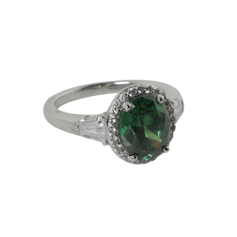 Sterling and Gemstone Ring (1 of 2)
