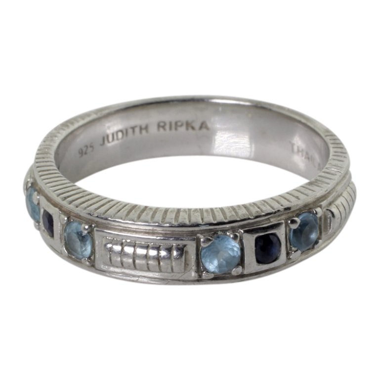 Judith Ripka Sterling Gemstone Ring (1 of 3)