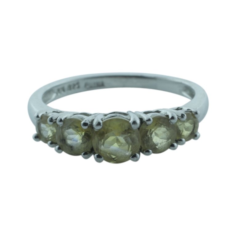 Sterling and Gemstone Ring (1 of 2)