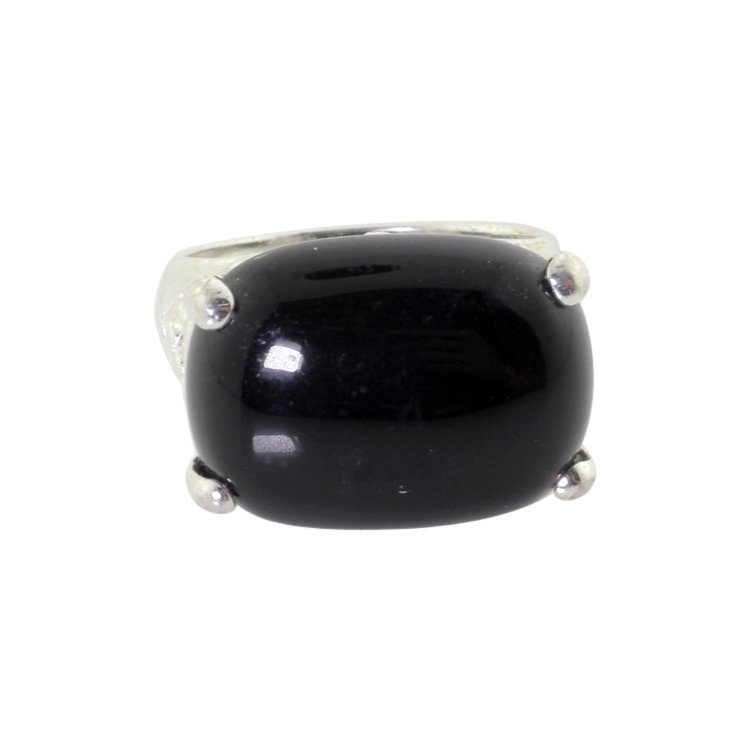 Sterling & Onyx Ring (1 of 3)