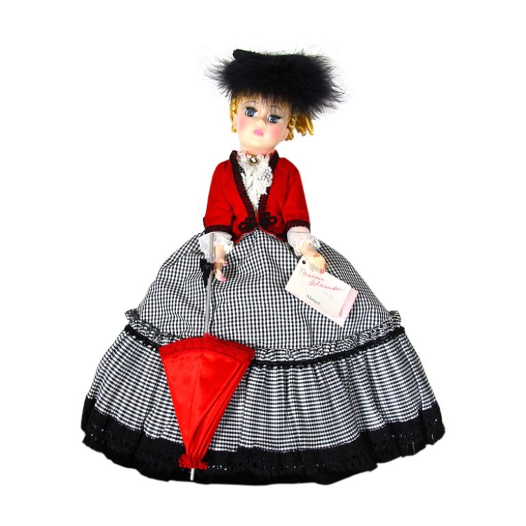 Madame Alexander Monet? Doll: Est. $ 30 - 50 Madame Alexander Monet? Doll. Original box. Monet. 2245. Comes with umbrella in hand. 21" tall