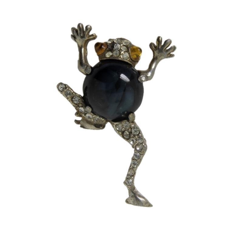 Vintage Frog Brooch (1 of 2)