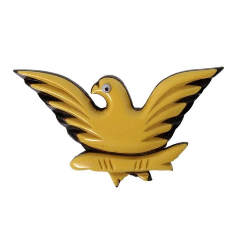 Vintage Multi Layer Bakelite Brooch (1 of 2)