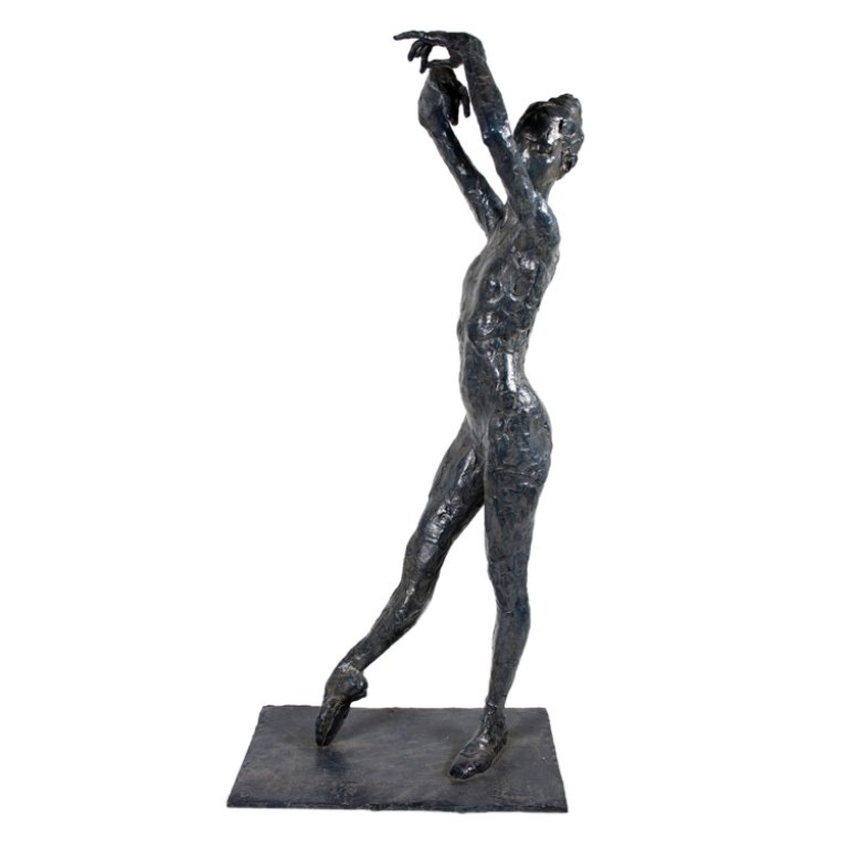 George A. Carlson Bronze Sculpture Dancing On Peta (1 of 3)