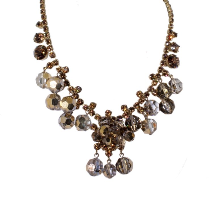 Juliana DeLizza & Elster Dangle Bead Necklace (1 of 3)