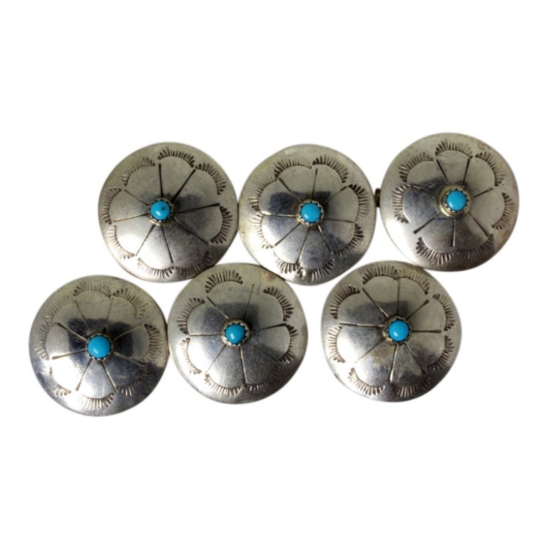 6 Native American Button Covers (1 of 2)