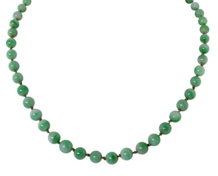 Jade Beaded Necklace (1 of 3)