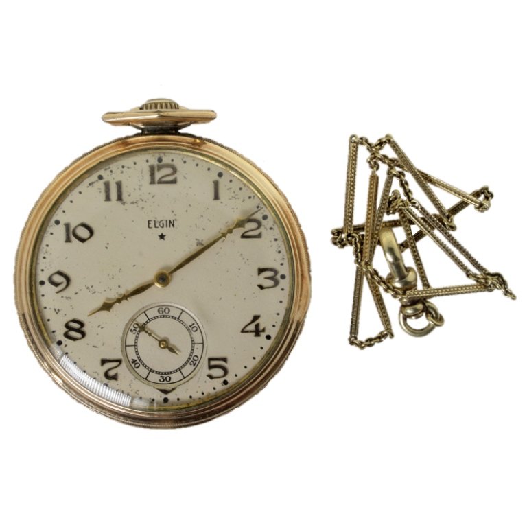 15 J Elgin Pocket Watch (1 of 3)