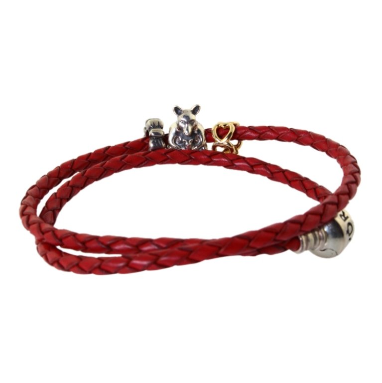 Pandora Necklace with 14k & Silver Charms (1 of 1)