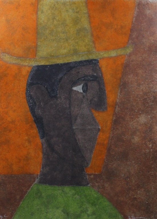 Rufino Tamayo Cabeza Con Sombrero 1980 (1 of 5)
