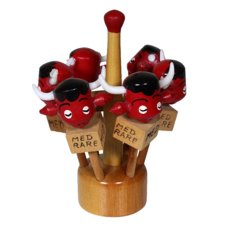 Vintage Wood Steak Markers (1 of 3)