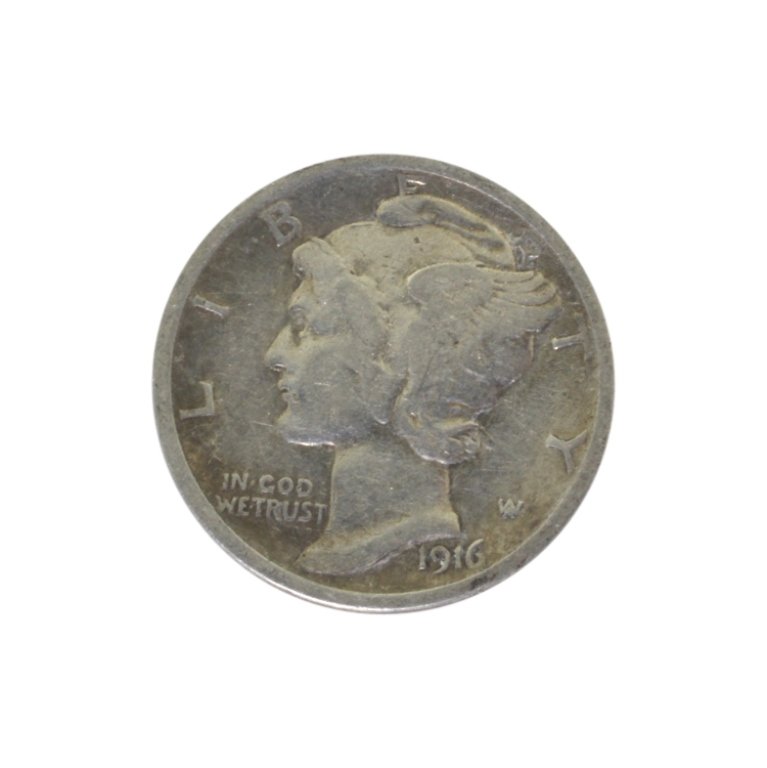 1916 Mercury Dime (1 of 2)