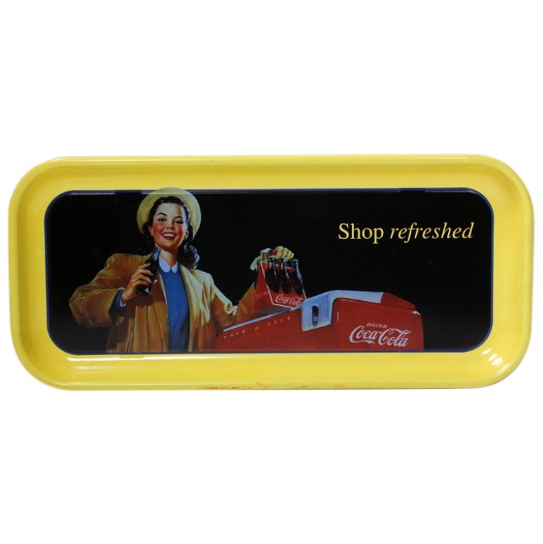 Lot of 4 Coca Cola Decorative Trays (1 of 8)