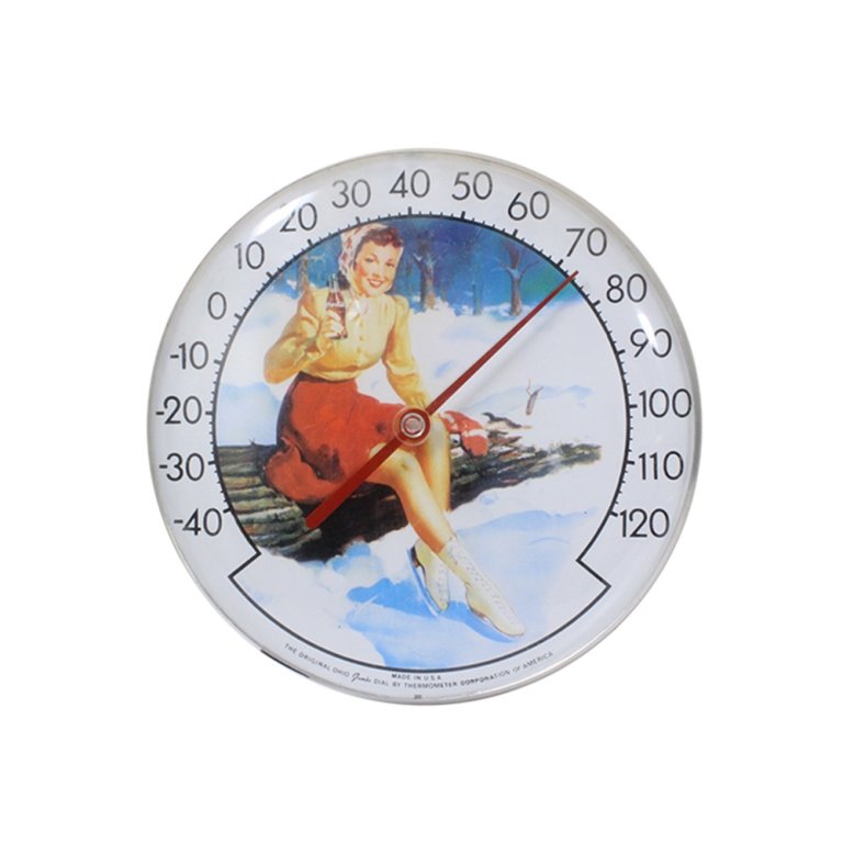 Coca Cola Ice Skater Thermometer (1 of 2)