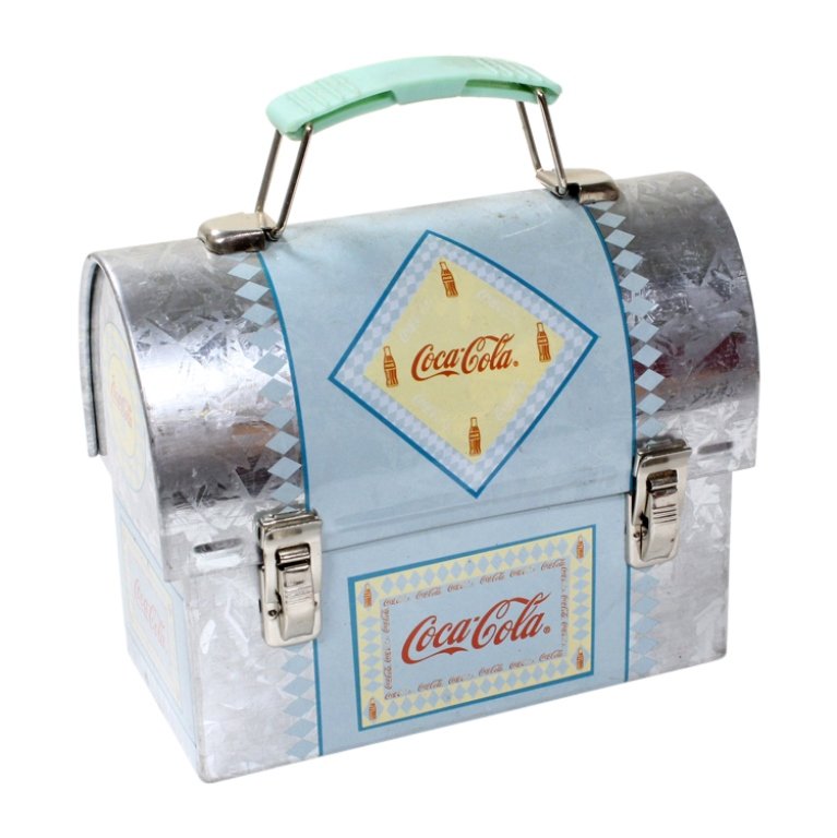 Coca Cola Lunch Pail Tin (1 of 4)