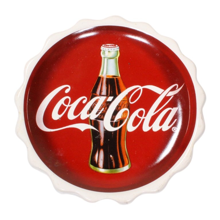 Ceramic Coca Cola Change Holder (1 of 2)