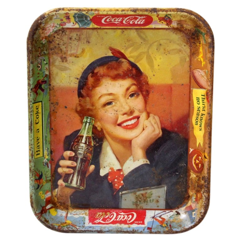 Group of 5 Coca Cola Trays (1 of 10)