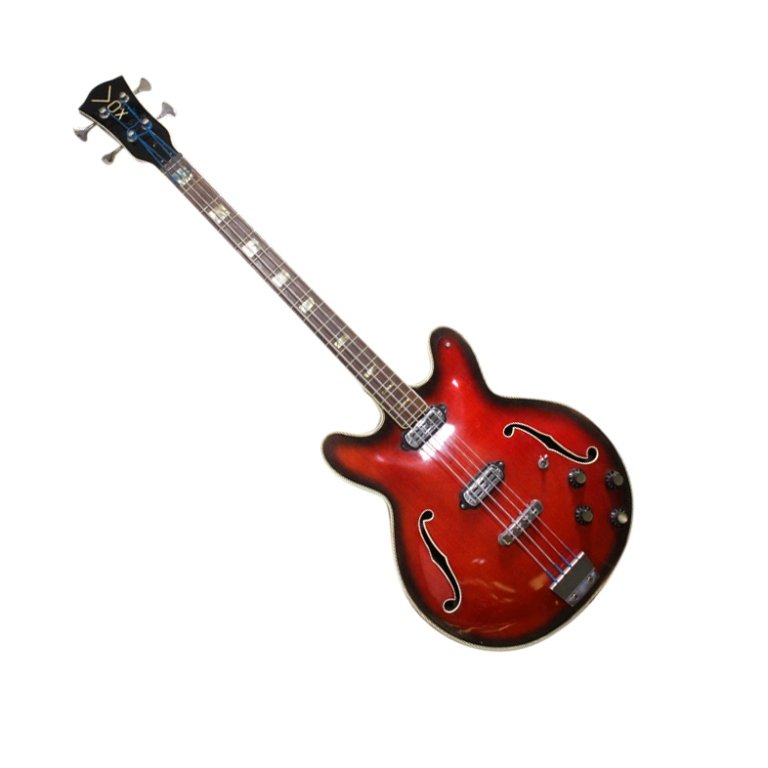 Vintage VOX Hollow Body Electric Bass (1 of 7)