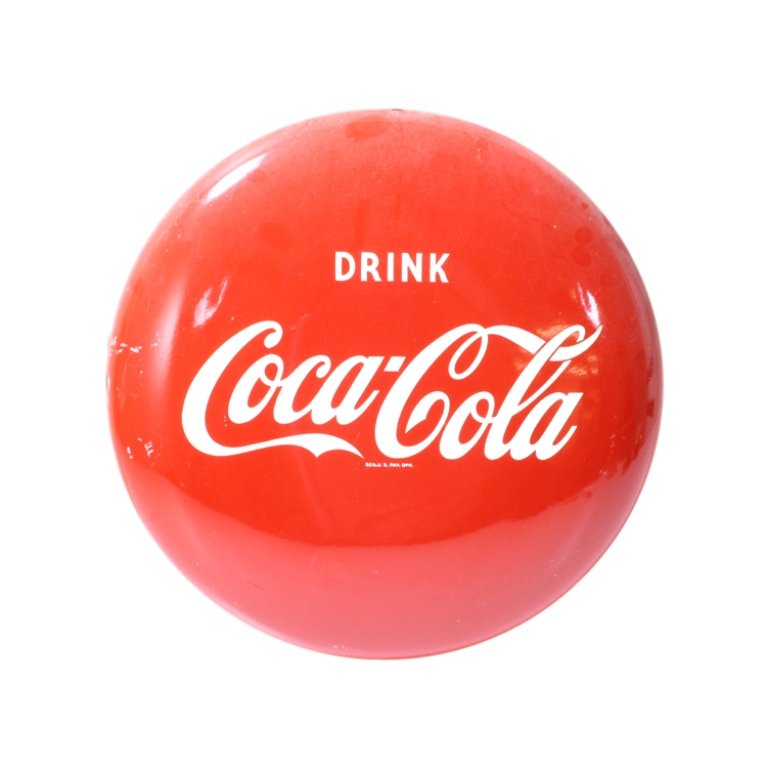 Coca Cola Tacker Type Sign (1 of 2)