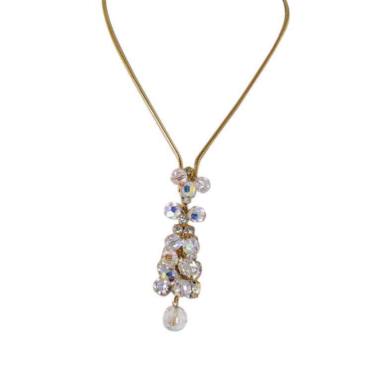 Juliana DeLizza & Elster Vintage Rhinestone Dangle (1 of 2)