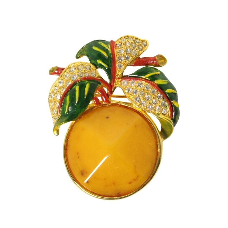Vintage Boucher Fruit Brooch (1 of 2)