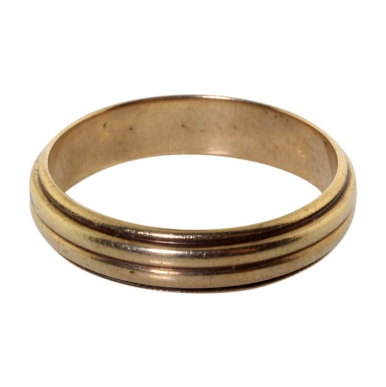 Mens 14k Wedding Band (1 of 1)
