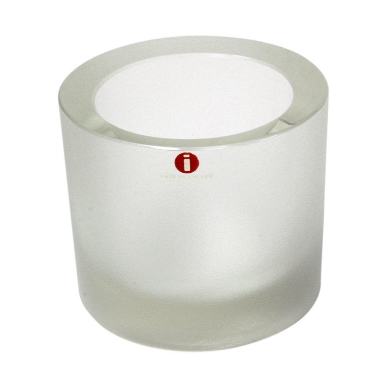 Tapio Wirkkala Finish Glass Vase: Est. $ 30 - 40 Tapio Wirkkala Finish Glass Vase. Measures 2.625 inches tall and 3.125 inches across. Marked Tapio Wirkkala - 3683, Made in Finland.