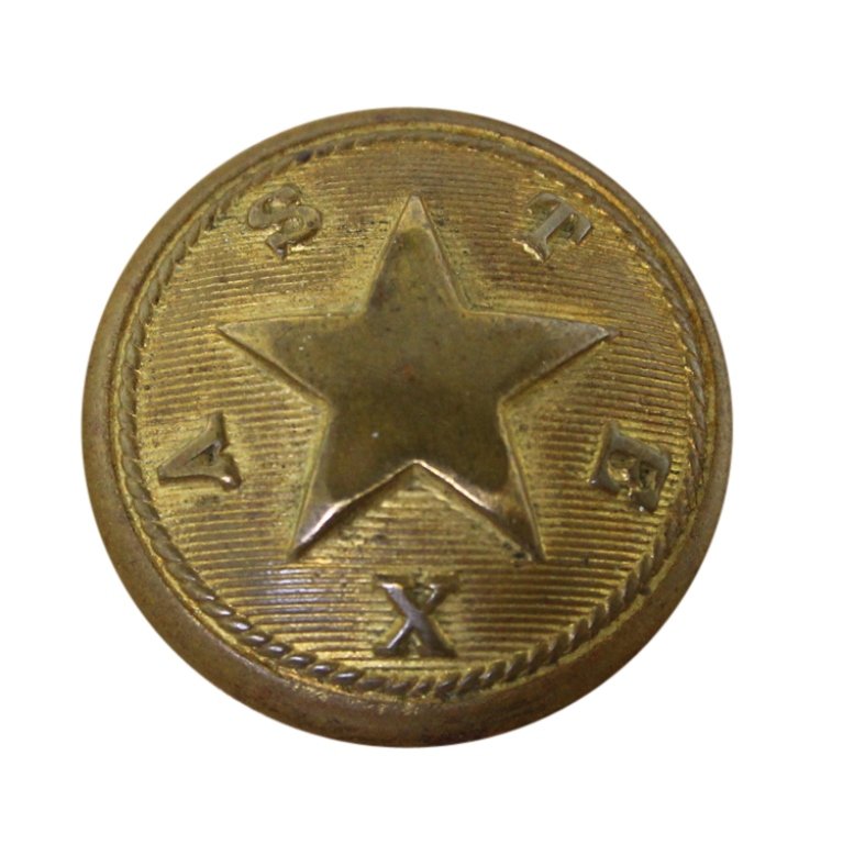 Scovill "TEXAS" button. (1 of 2)