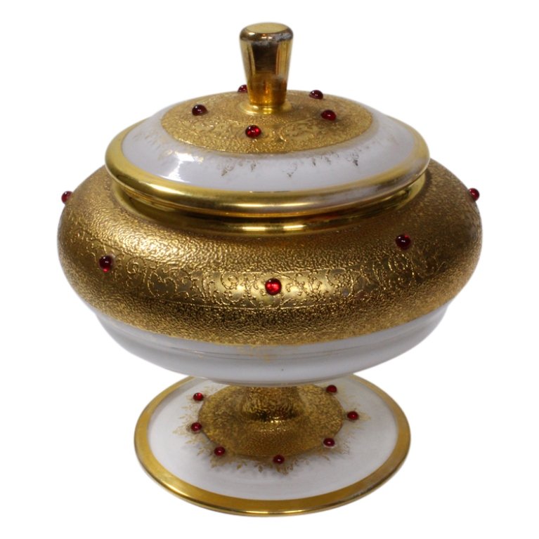 Lidded Murmac Candy Dish (1 of 3)