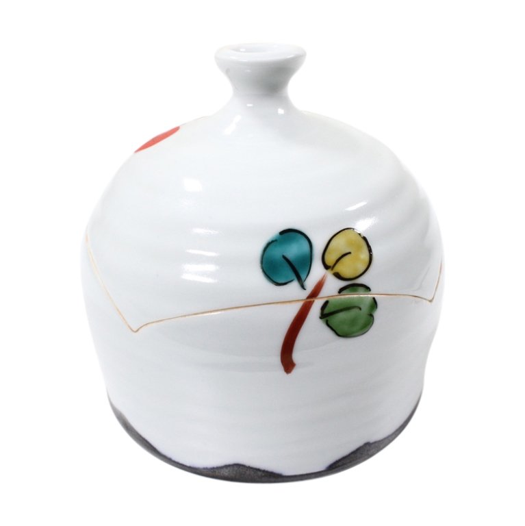 Asian Hand Painted Lidded Pottery (1 of 3)