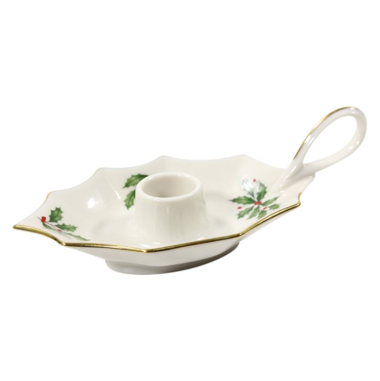 Lenox Holiday Handled Candle Holder (1 of 3)