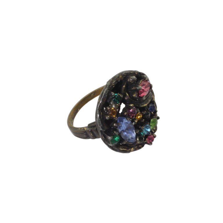 Vintage Rhinestone Ring (1 of 3)
