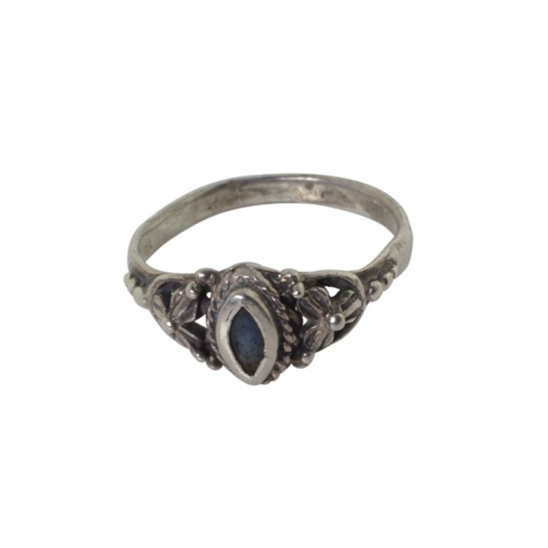 Sterling and Gemstone Ring (1 of 2)