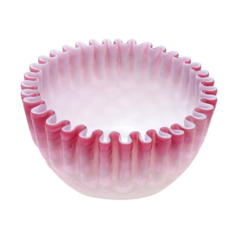 Pink Crimp Top Quilted Case Glass (1 of 2)