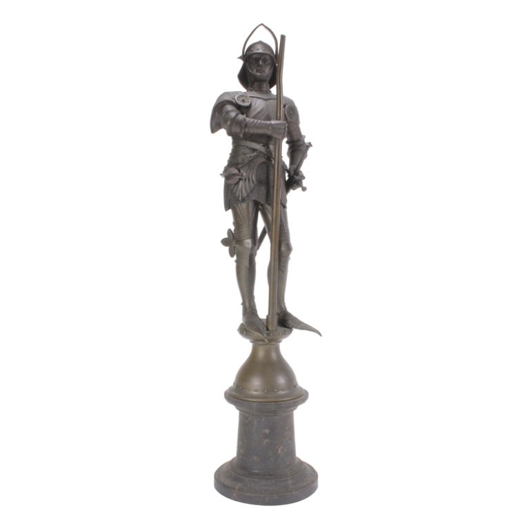 Bronze Medieval Knight (1 of 3)