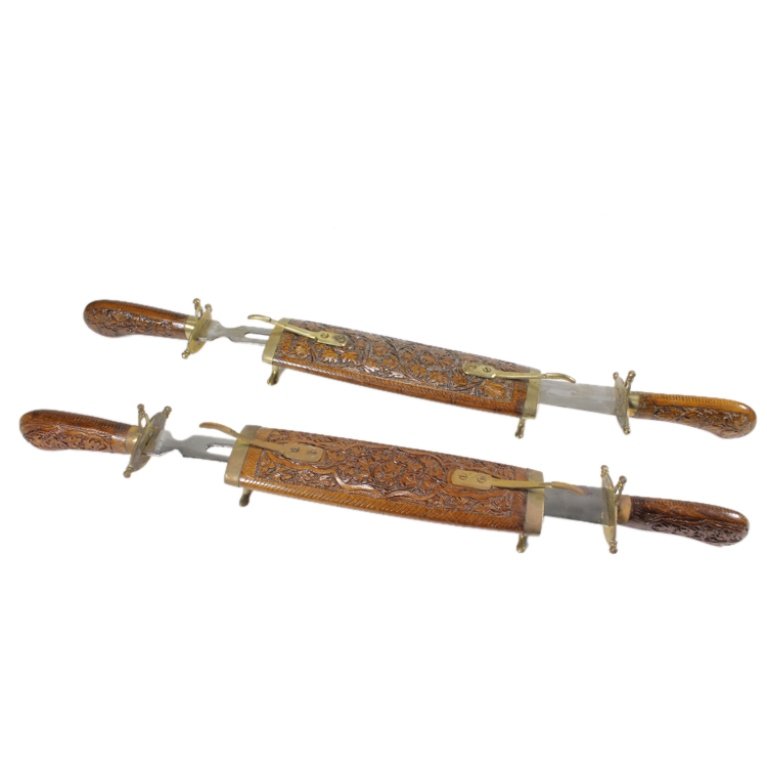 Indian Meat Carving Set (1 of 2)