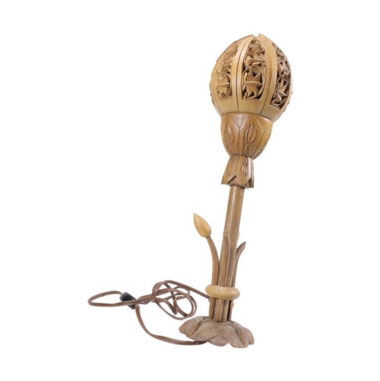 Mechanical Wooden Flower Lamp (1 of 3)