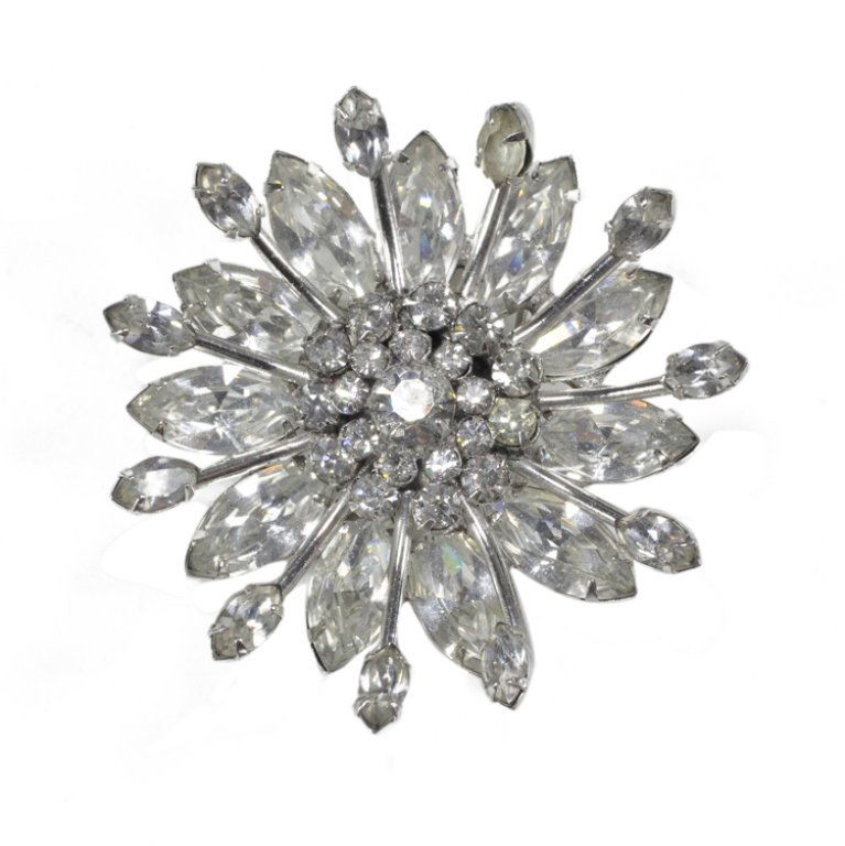 Original by Robert Rhinestone Brooch Pendant (1 of 3)