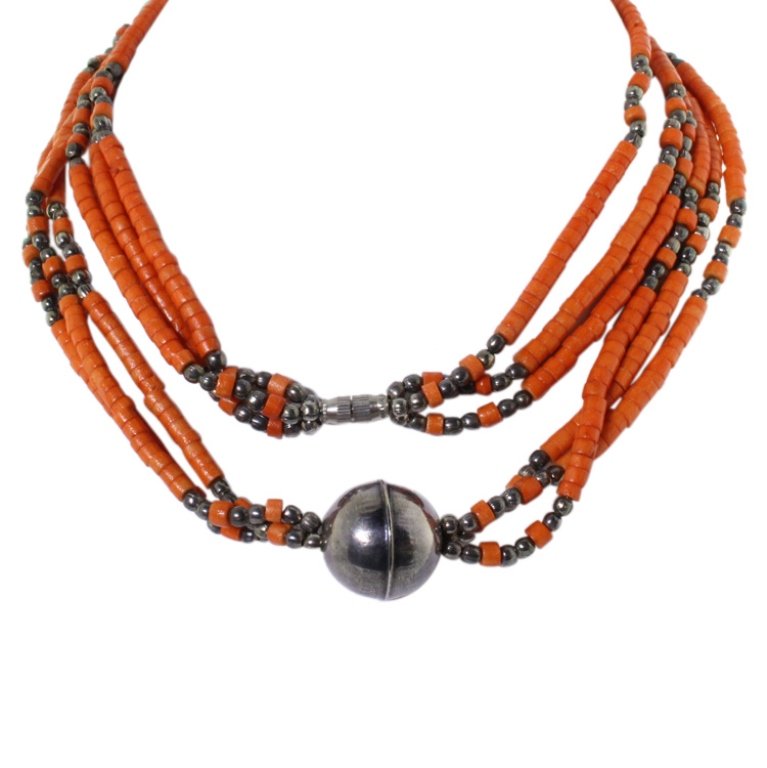 Beaded Three Strand Necklace (1 of 2)