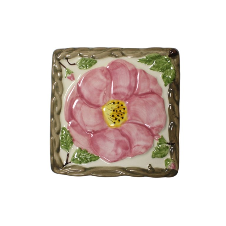 Franciscan Ware Desert Rose Earthenware Trivet (1 of 3)
