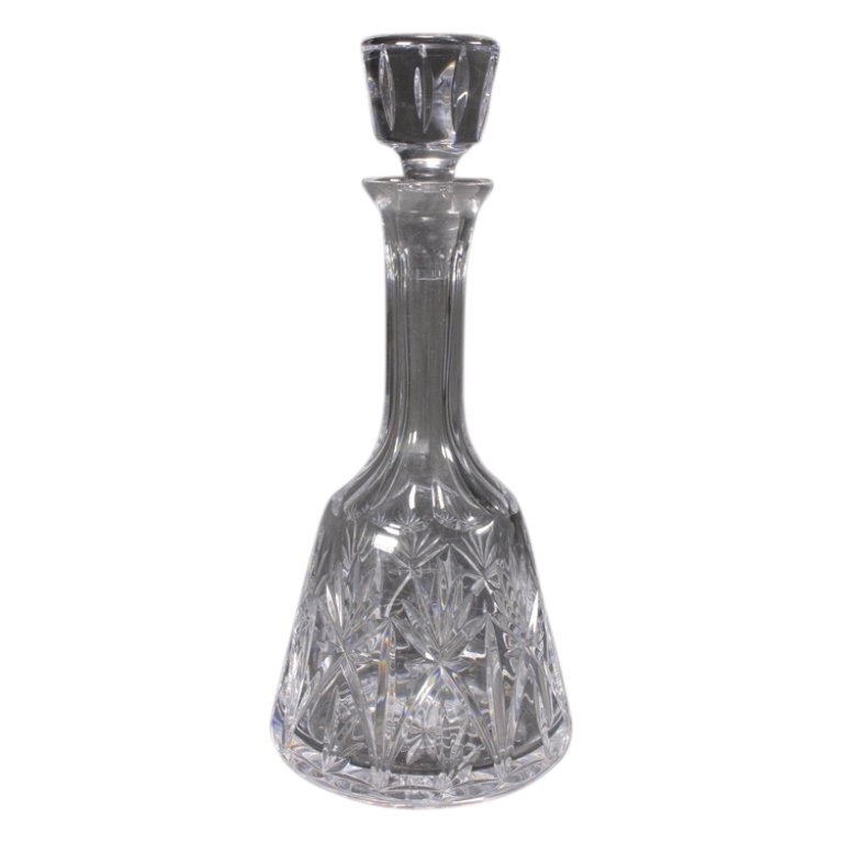 Atlantis Cut Crystal Decanter With Stopper (1 of 3)