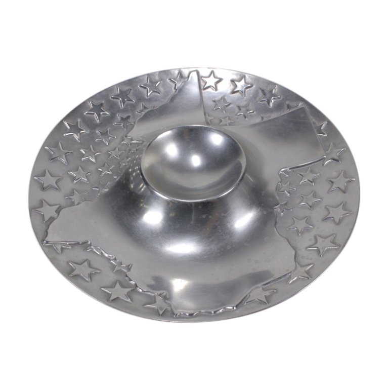 Wilton Armetale Texas Chip and Dip Tray (1 of 3)