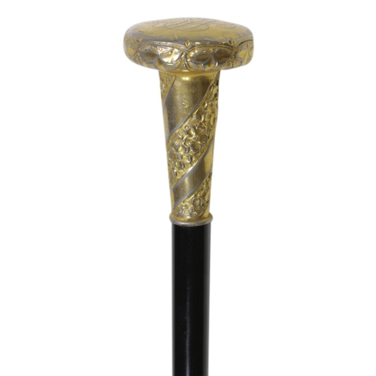 Vintage Metal Cane Walking Stick (1 of 2)